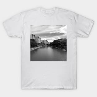 Overlooking the river bank T-Shirt